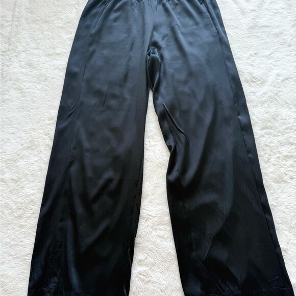 Emilio Pucci women silk wide leg pants size 8 US - Picture 8 of 11